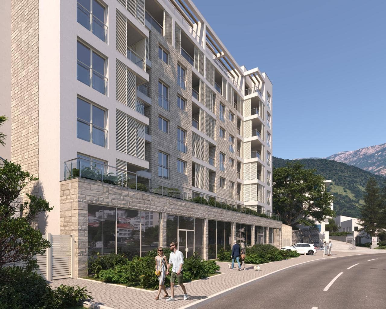 Wohnanlage in Bečići Nr. 2403, Becici, Becici — Immobilienfoto 3