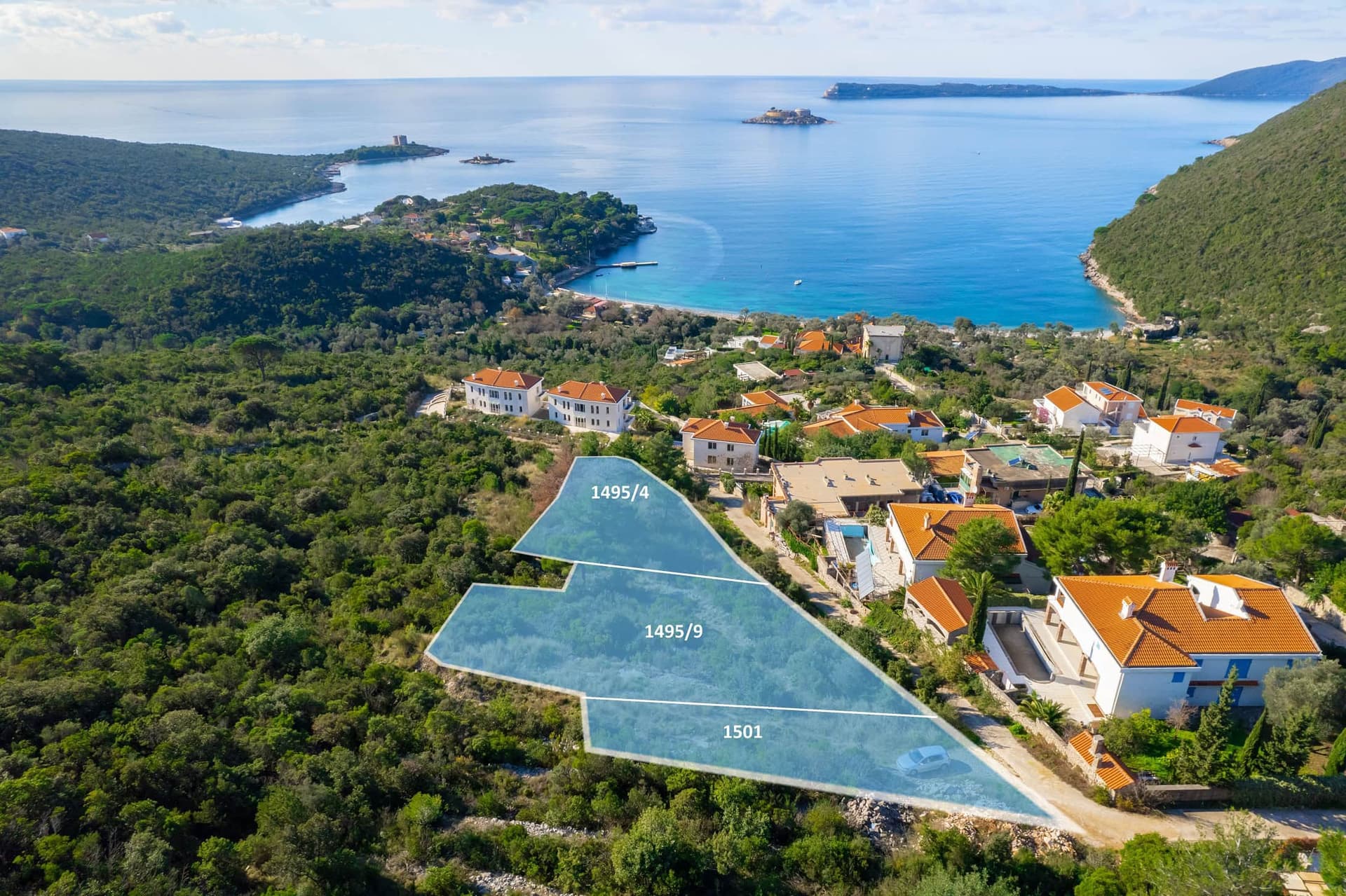 Grundstück Nr. 2390, Portonovi, Herceg Novi — Immobilienfoto 4