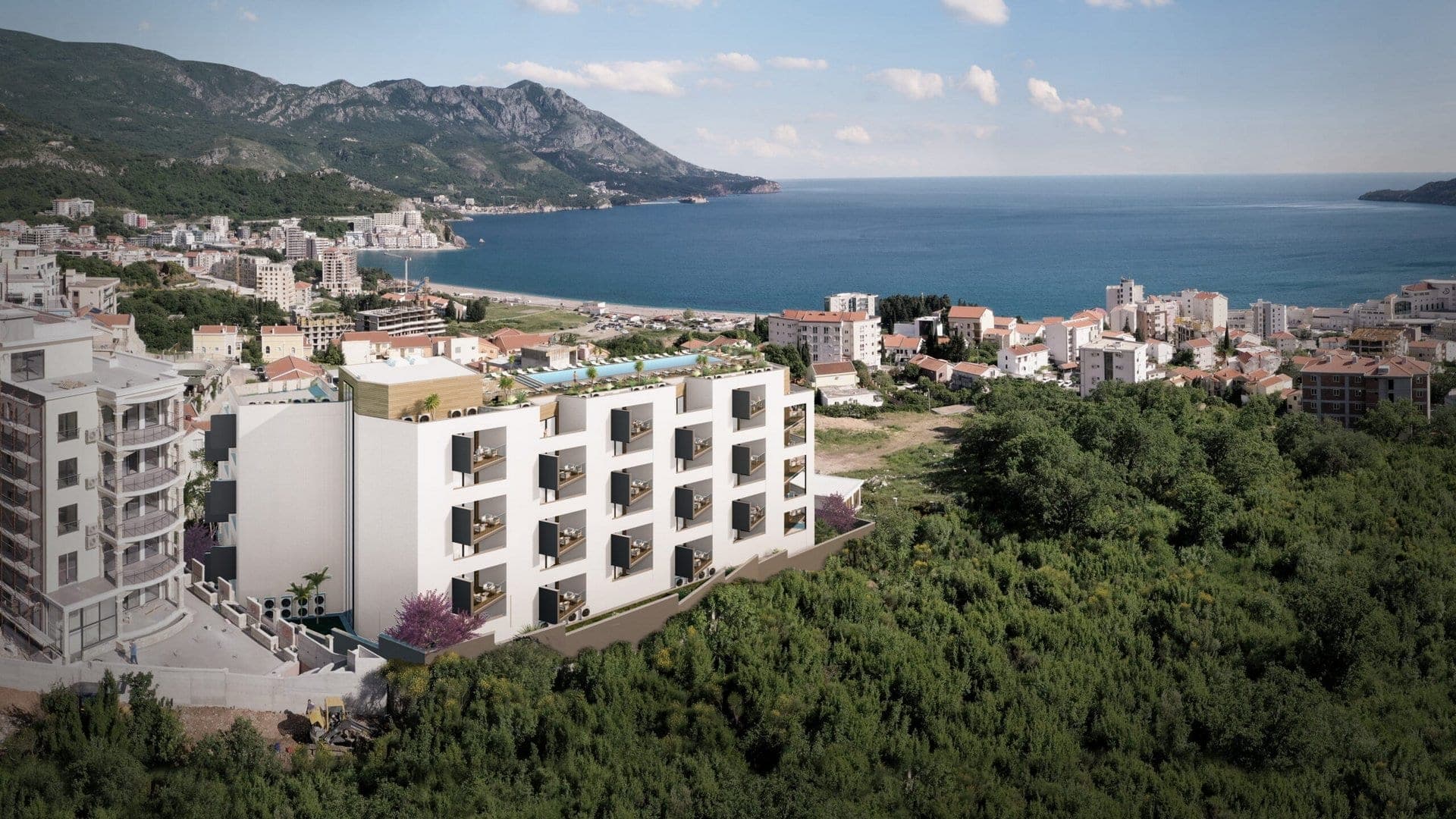 Bečići'de konut kompleksi № 2022, Becici, Becici — gayrimenkul fotoğrafı 5