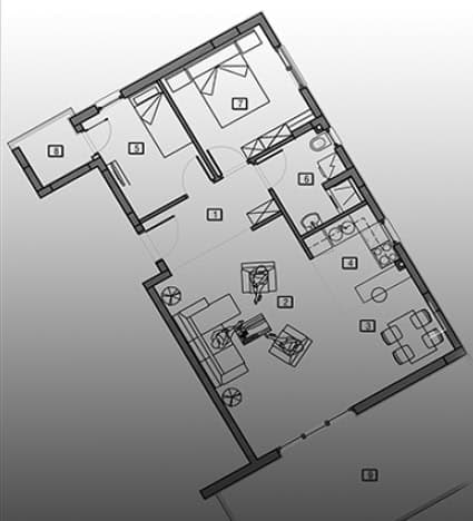 Apartments in Bečići No. 1831, Becici, Becici — property photo 36
