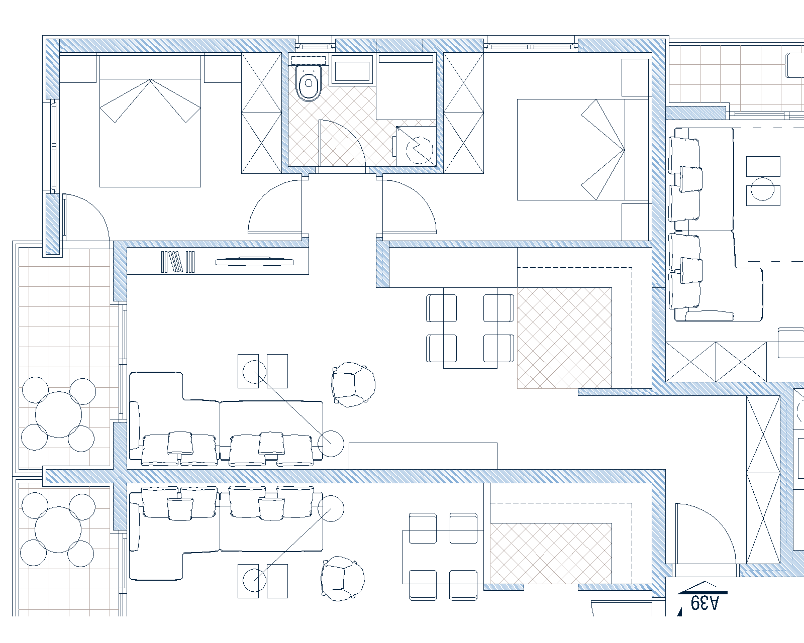 Apartments in Budva No. 1801 — property photo 38