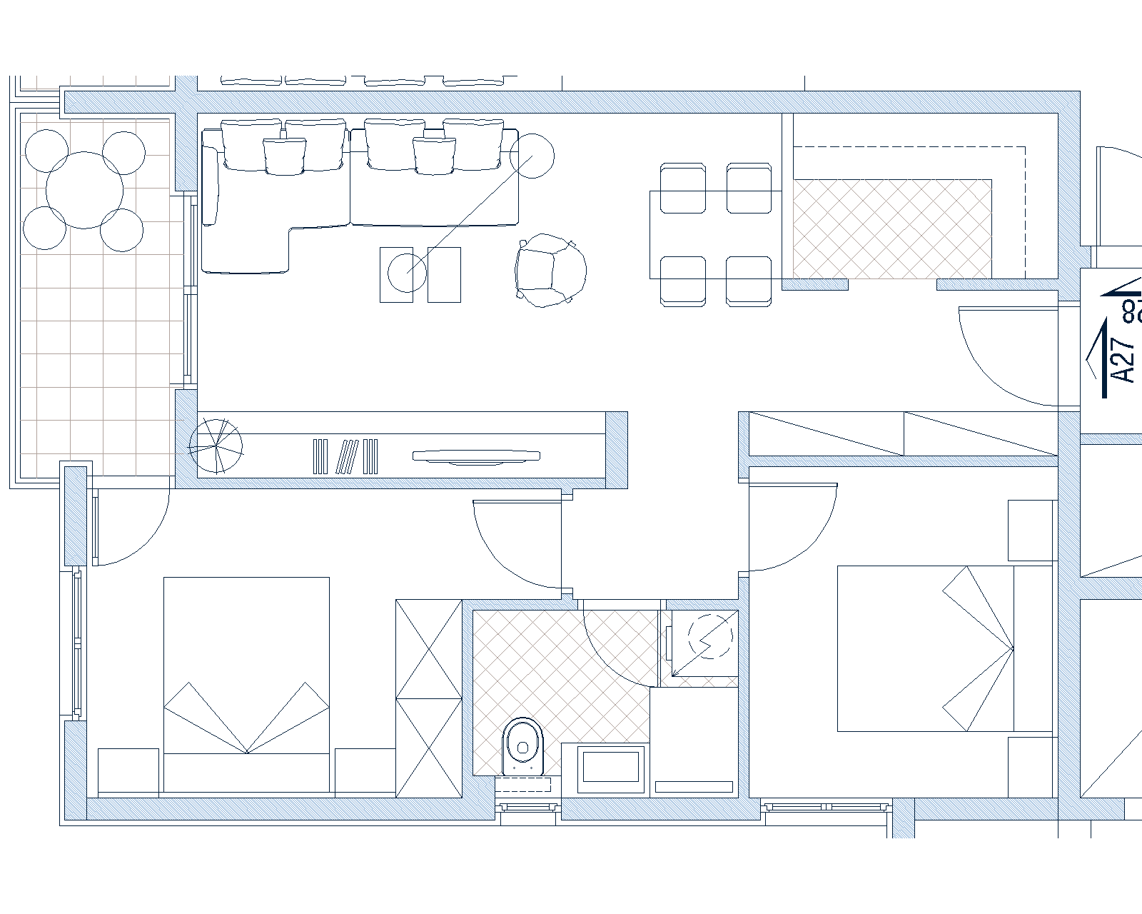 Apartments in Budva No. 1801 — property photo 23