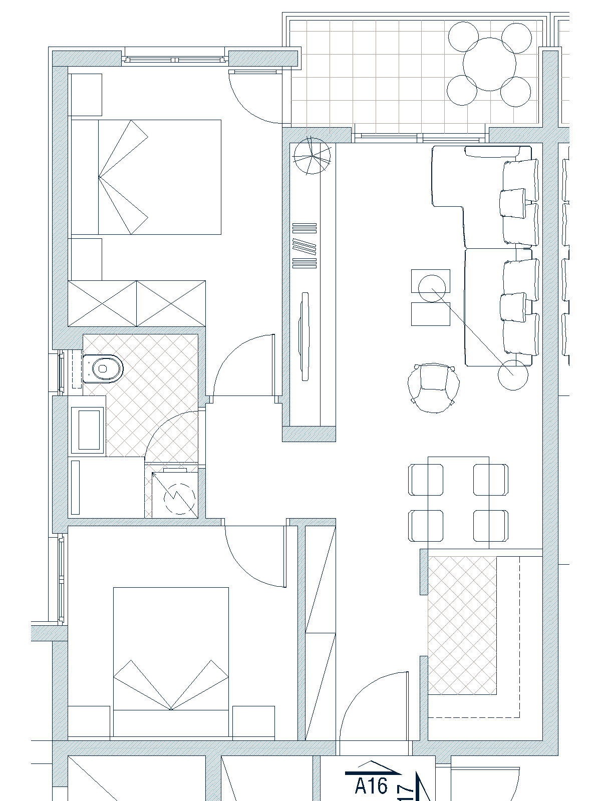 Apartments in Budva No. 1801 — property photo 16