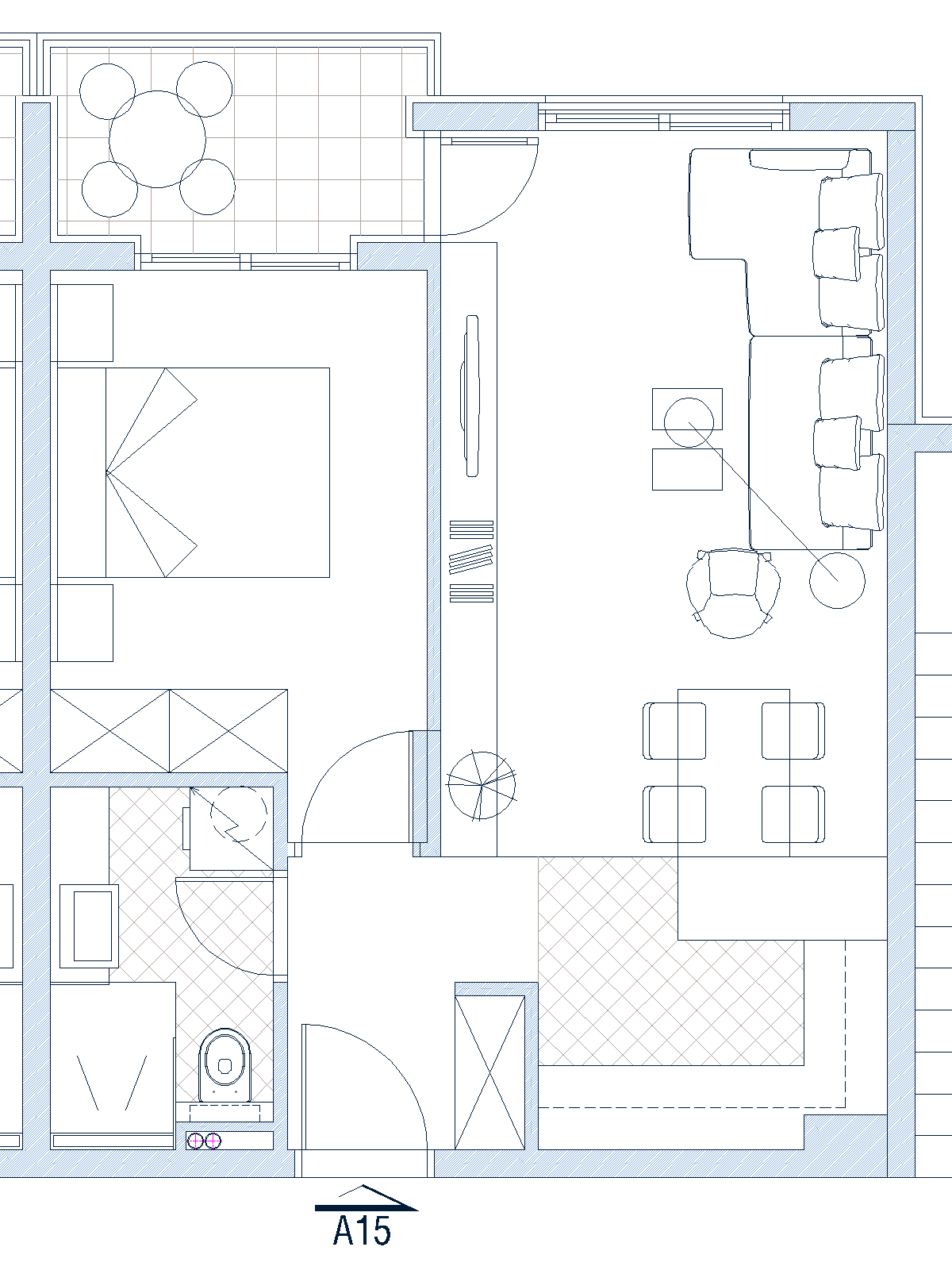Apartments in Budva No. 1801 — property photo 15