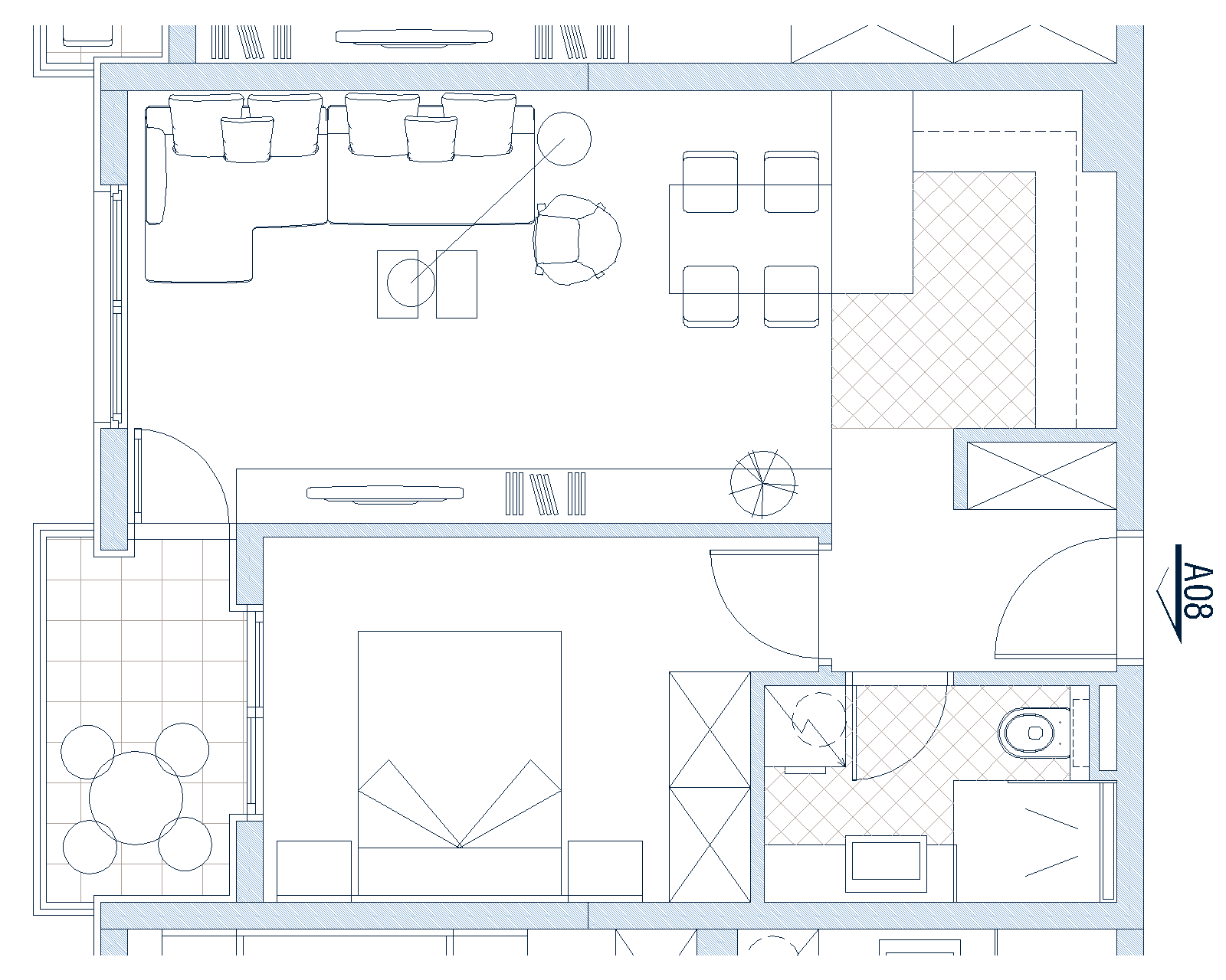 Apartments in Budva No. 1801 — property photo 10