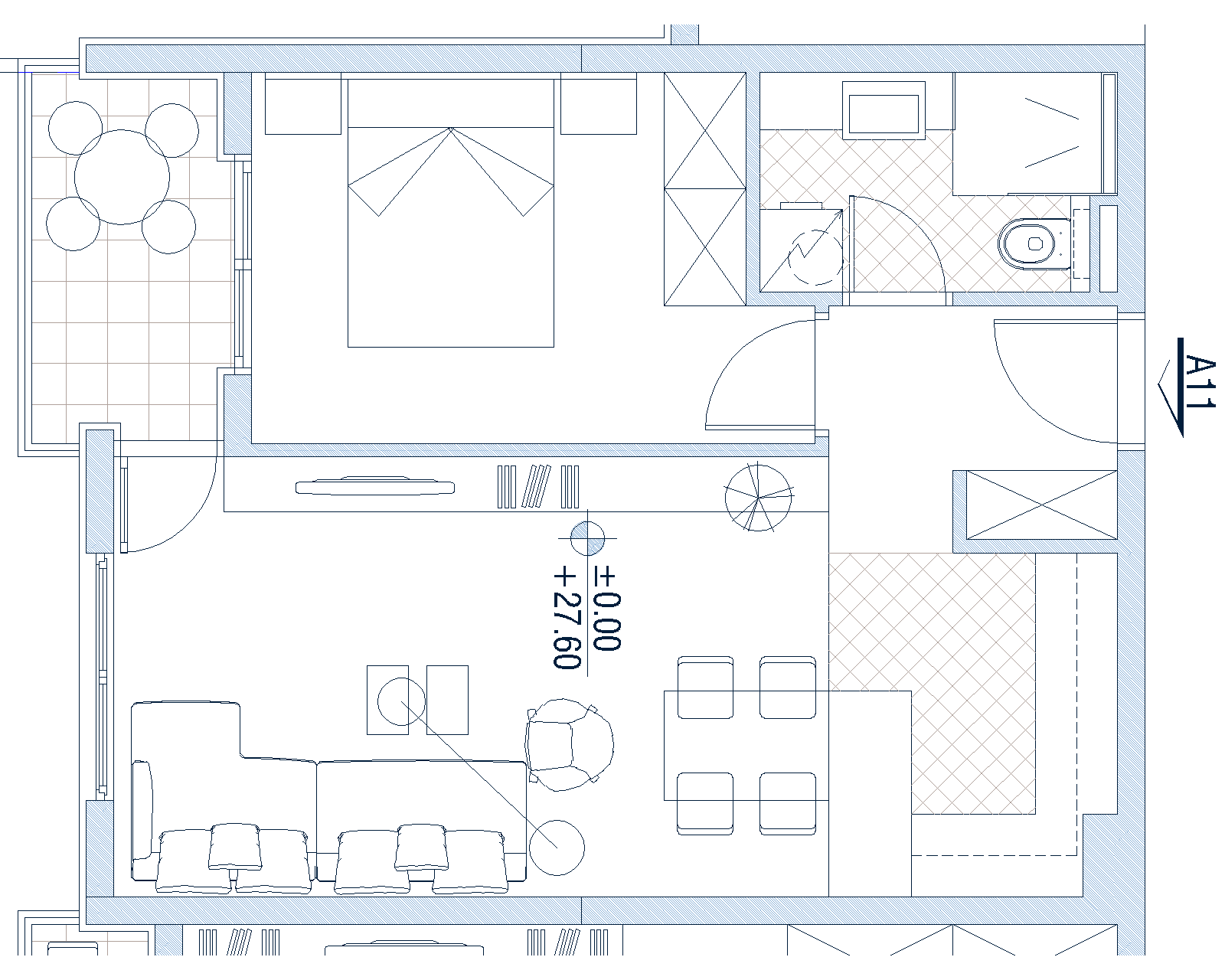 Apartments in Budva No. 1801 — property photo 12