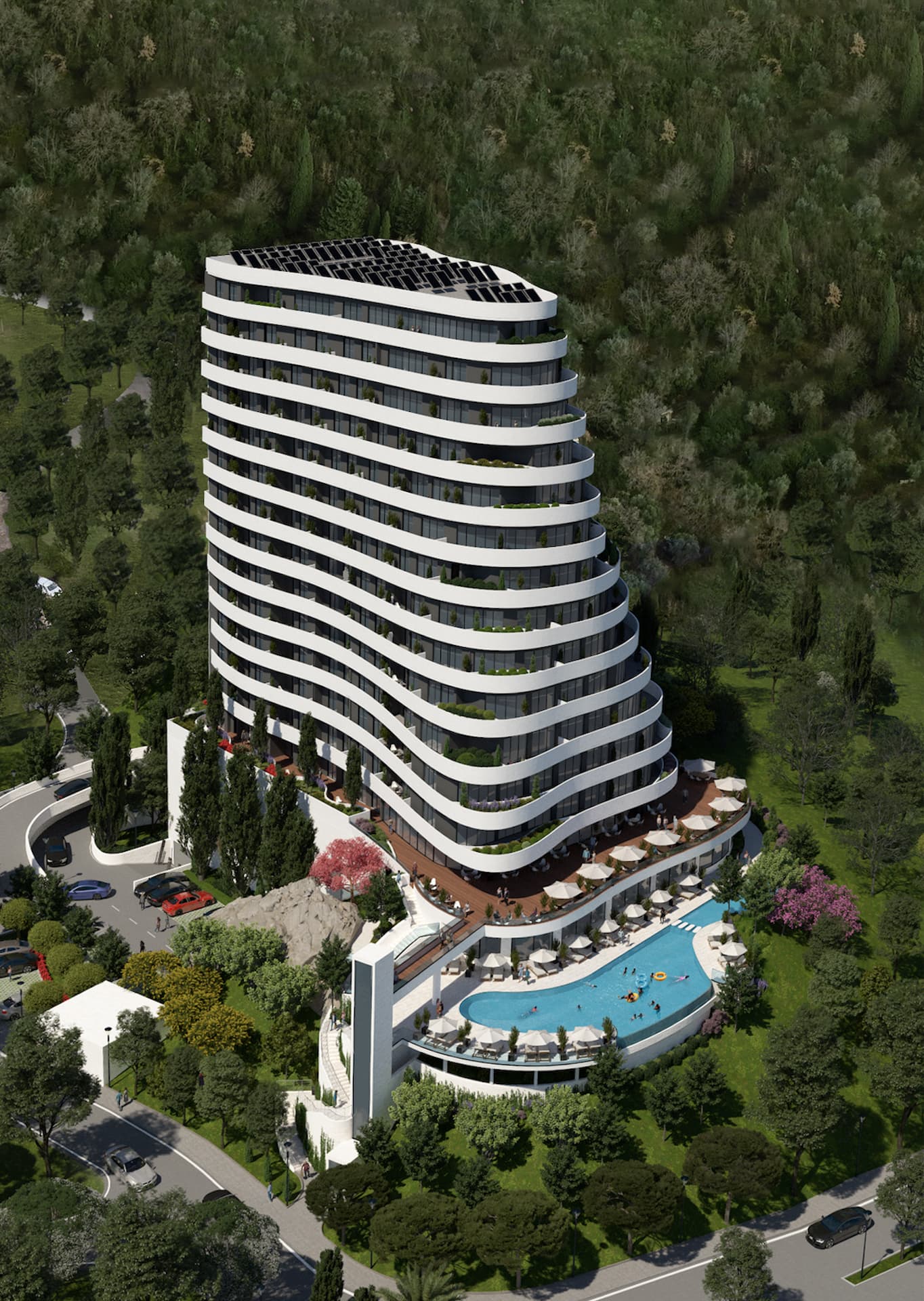 Komplex in Bečići Nr. 1304, Becici, Becici — Immobilienfoto 21