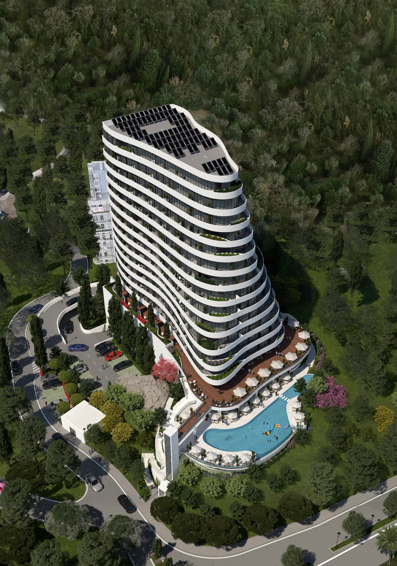 Komplex in Bečići Nr. 1304, Becici, Becici — Immobilienfoto 19