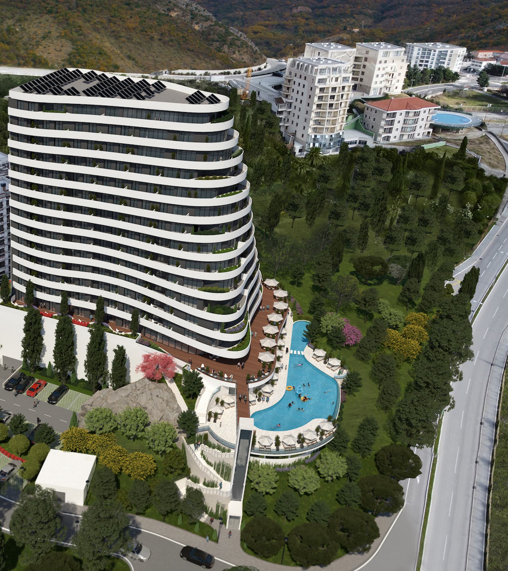 Komplex in Bečići Nr. 1304, Becici, Becici — Immobilienfoto 18
