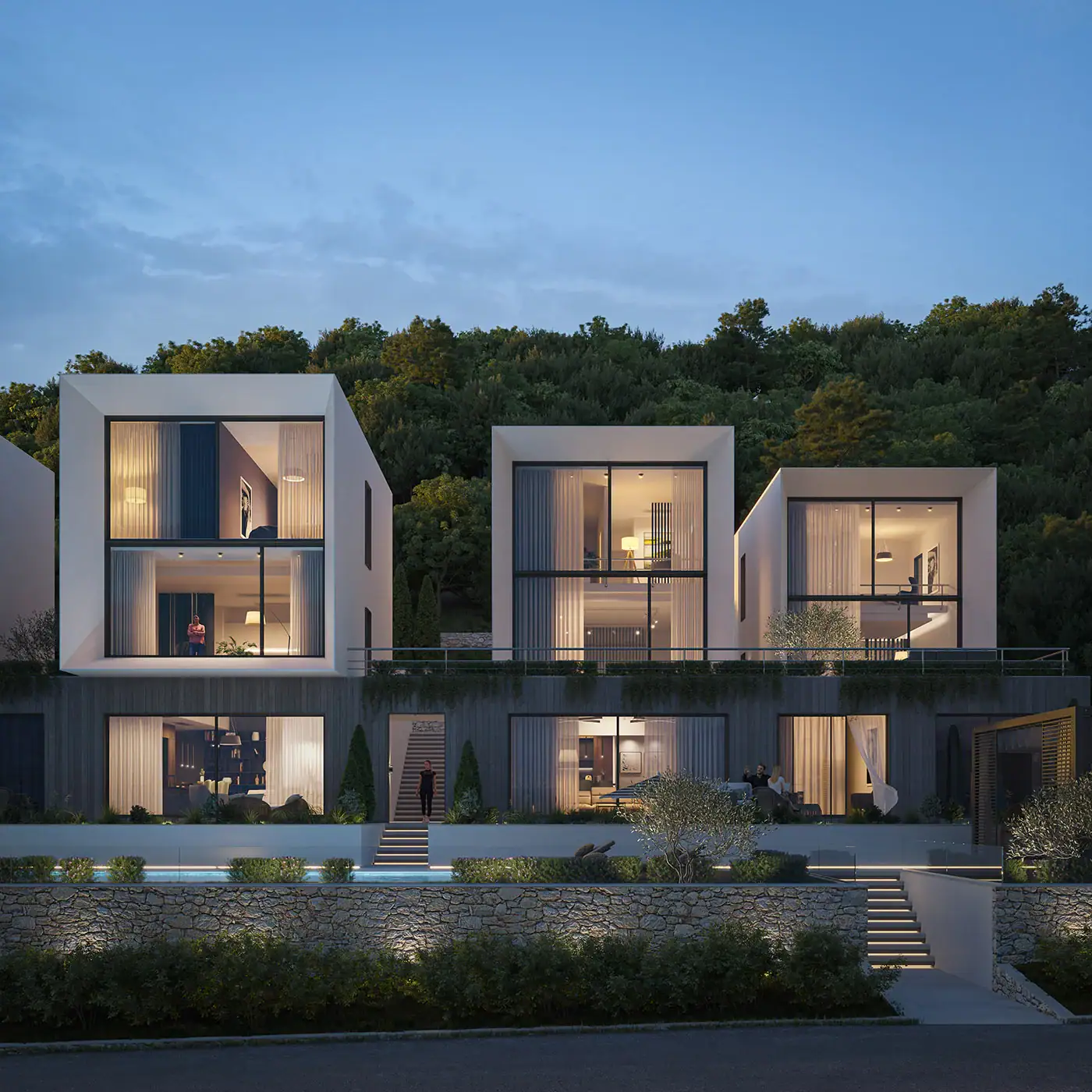 Wohnanlage in Luštica Nr. 2470, Herceg Novi — Immobilienfoto 8