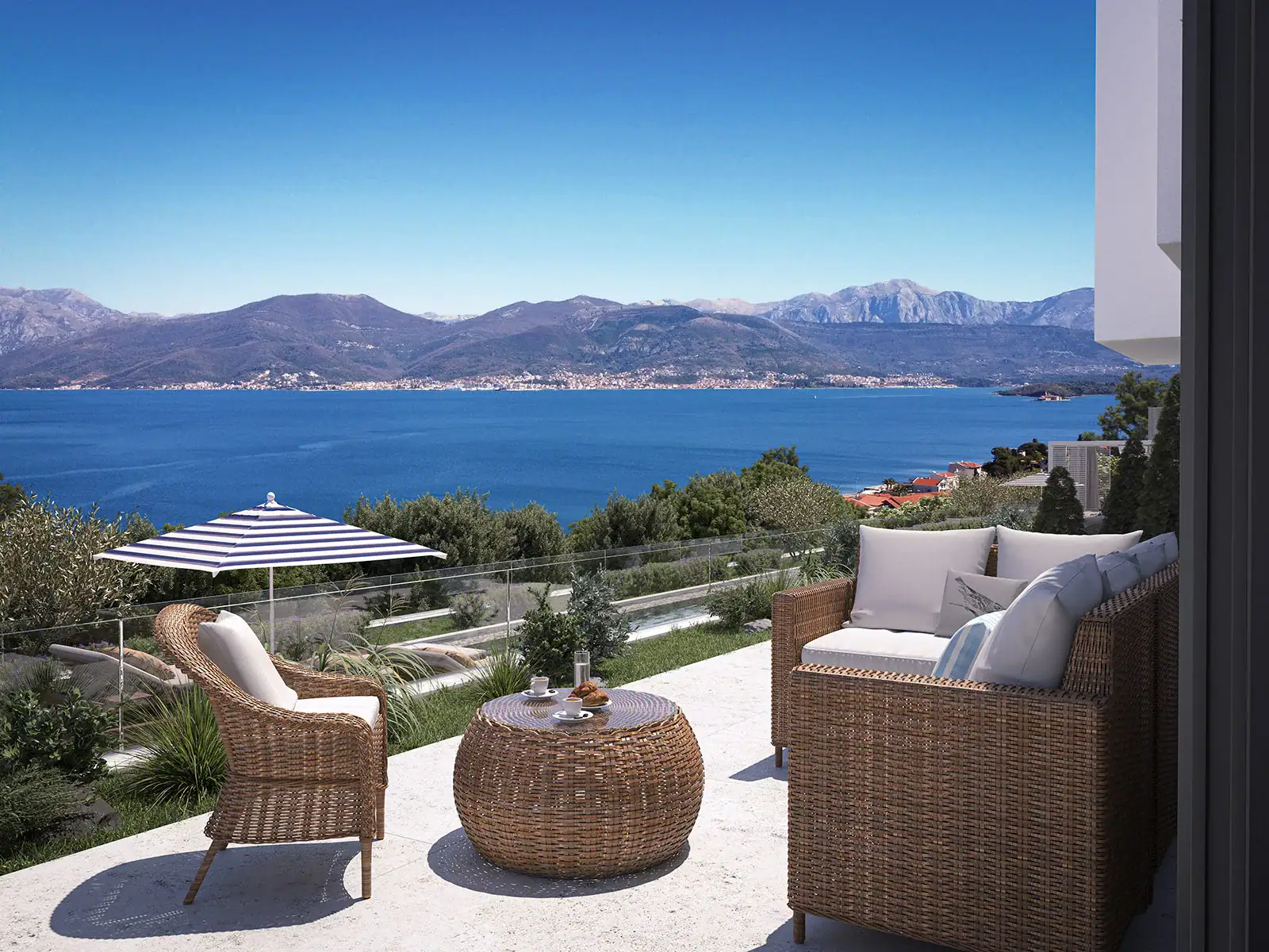 Wohnanlage in Luštica Nr. 2470, Herceg Novi — Immobilienfoto 4