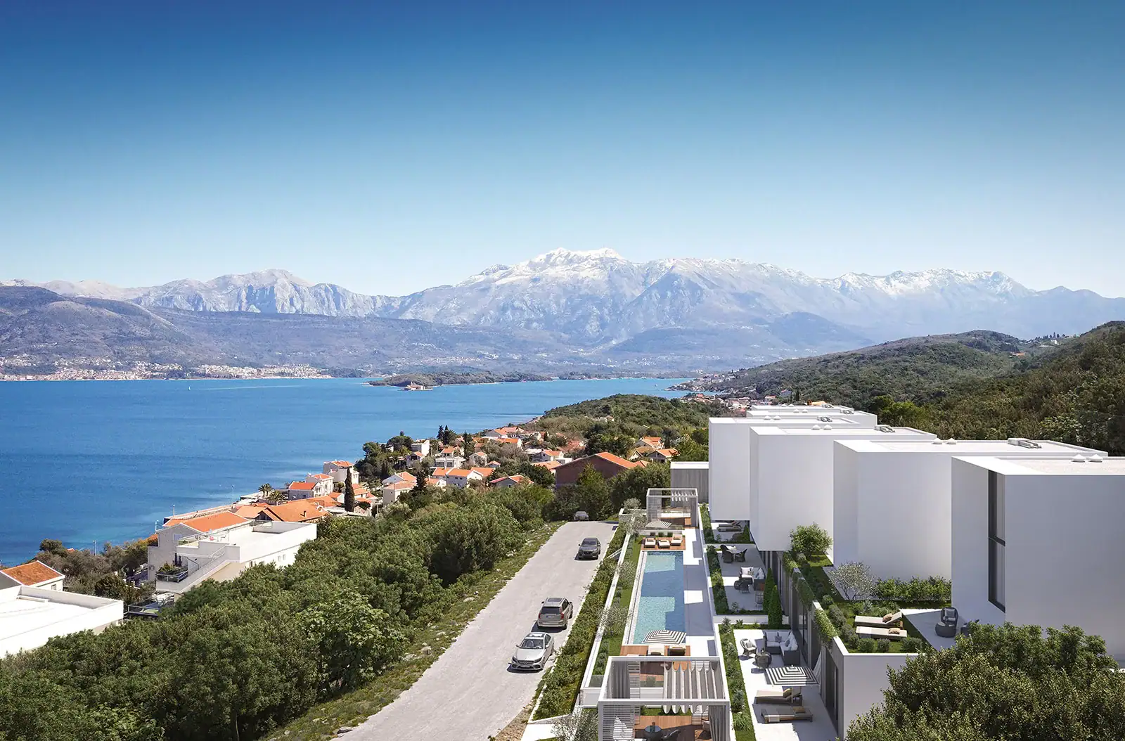 Wohnanlage in Luštica Nr. 2470, Herceg Novi — Immobilienfoto 2