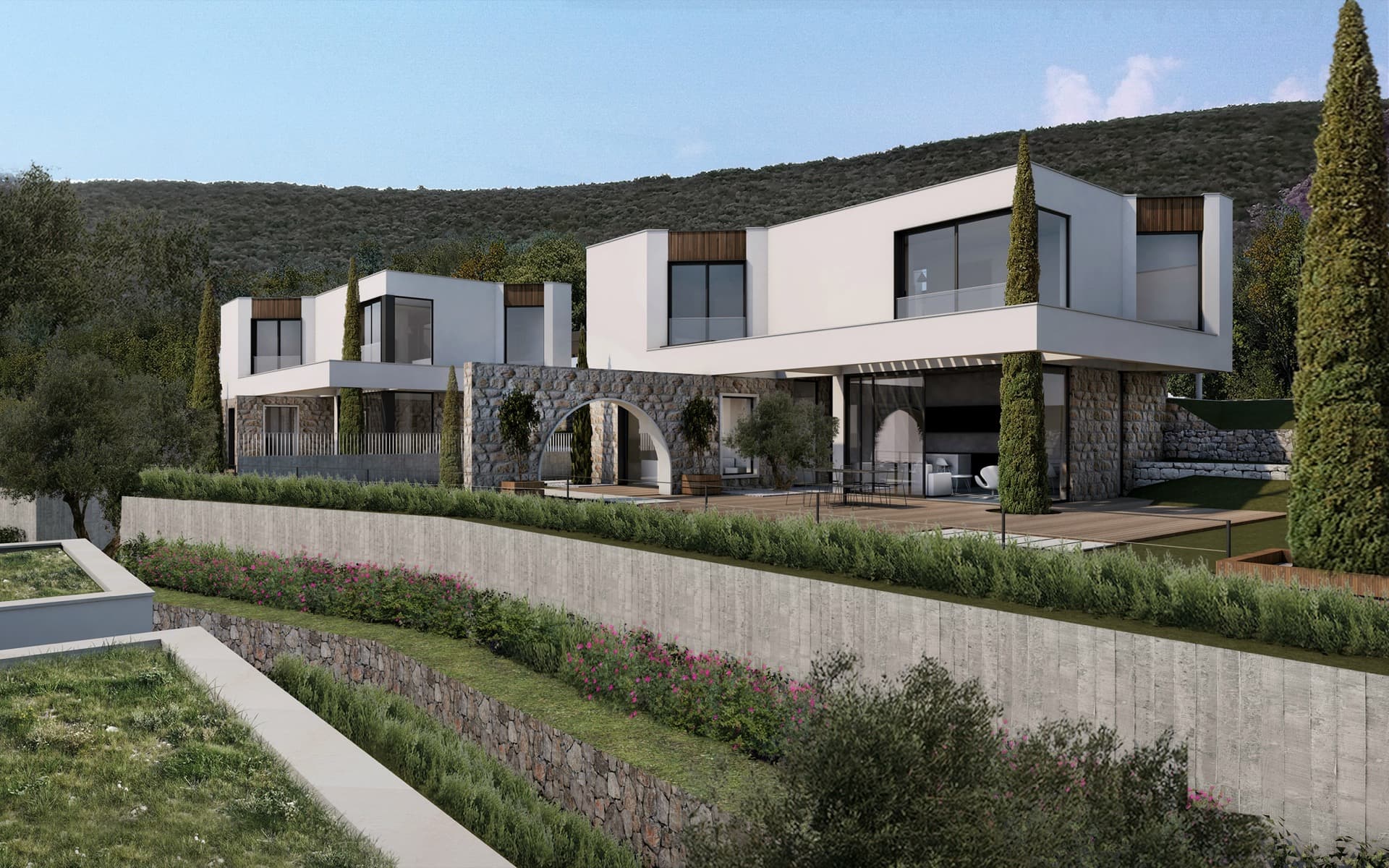 Villakomplex in Herceg Novi Nr. 2479 — Immobilienfoto 2