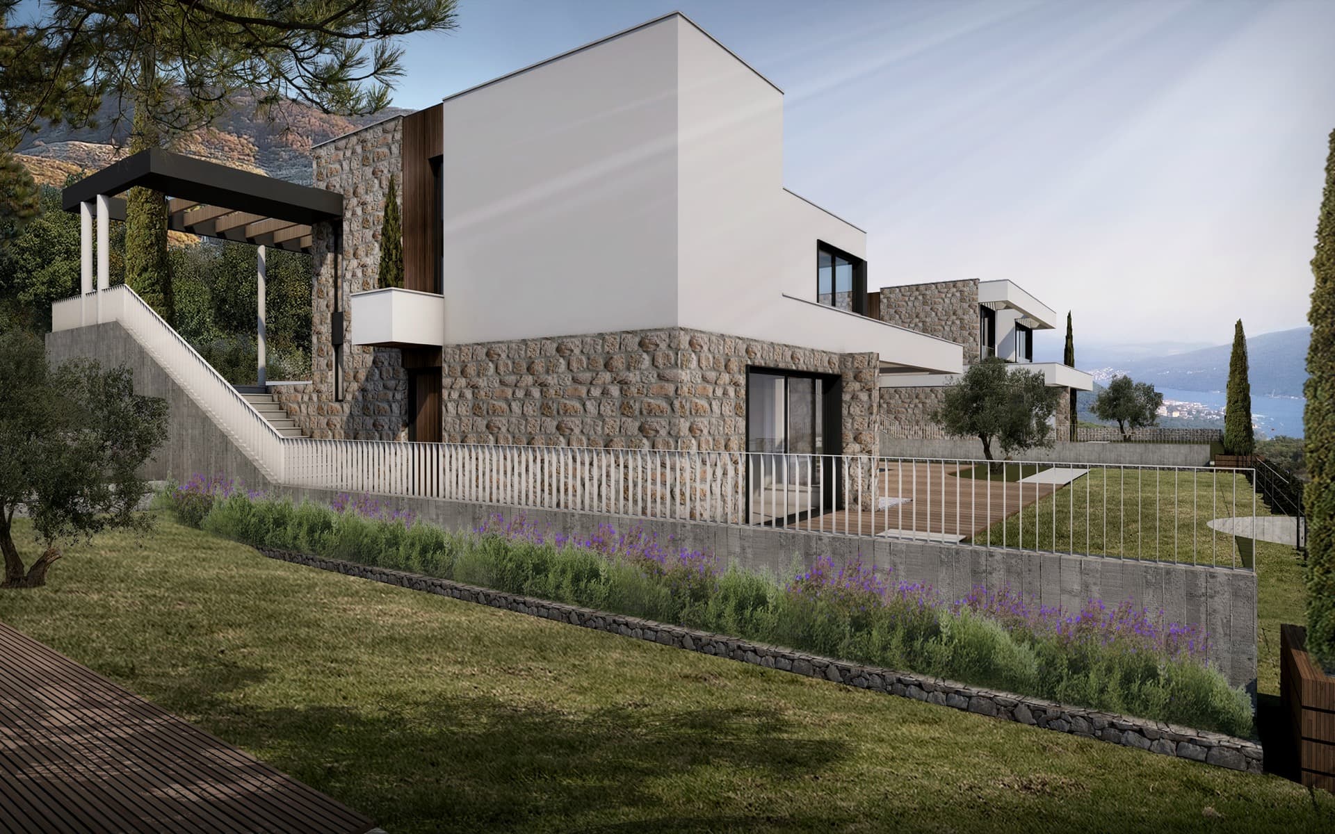 Villakomplex in Herceg Novi Nr. 2479 — Immobilienfoto 3