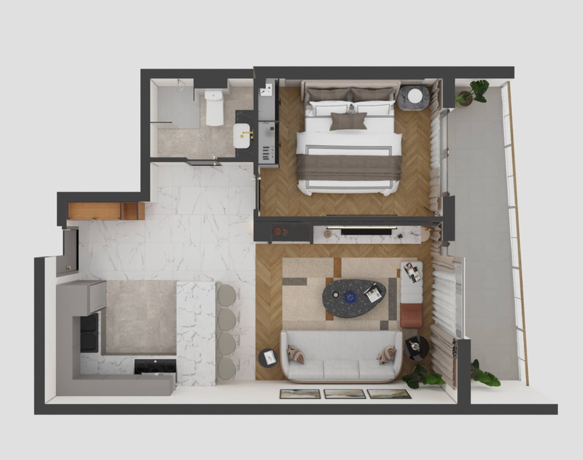 Wohnanlage in Budva Nr. 2499 — Immobilienfoto 8