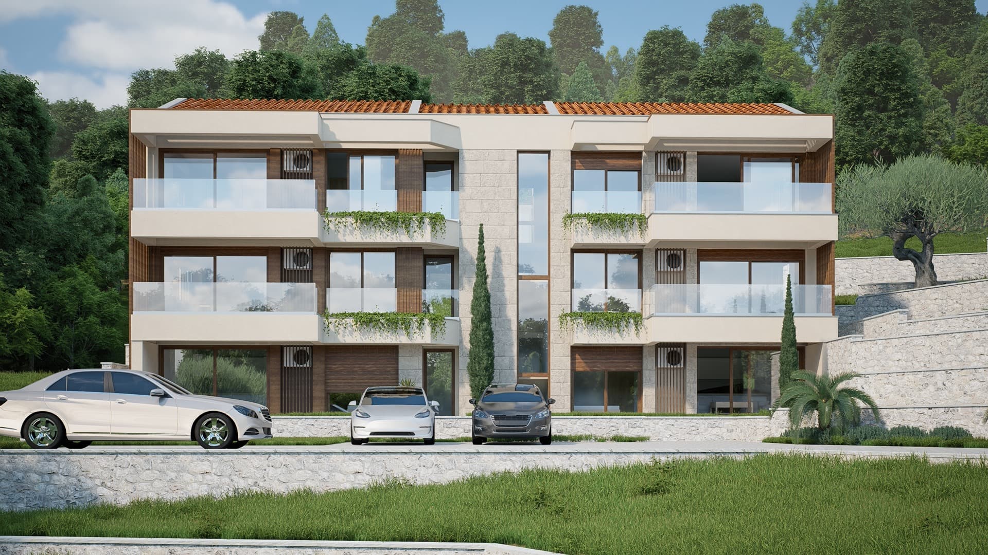 Wohnungen in Blizikuće Nr. 2512, Budva — Immobilienfoto 4