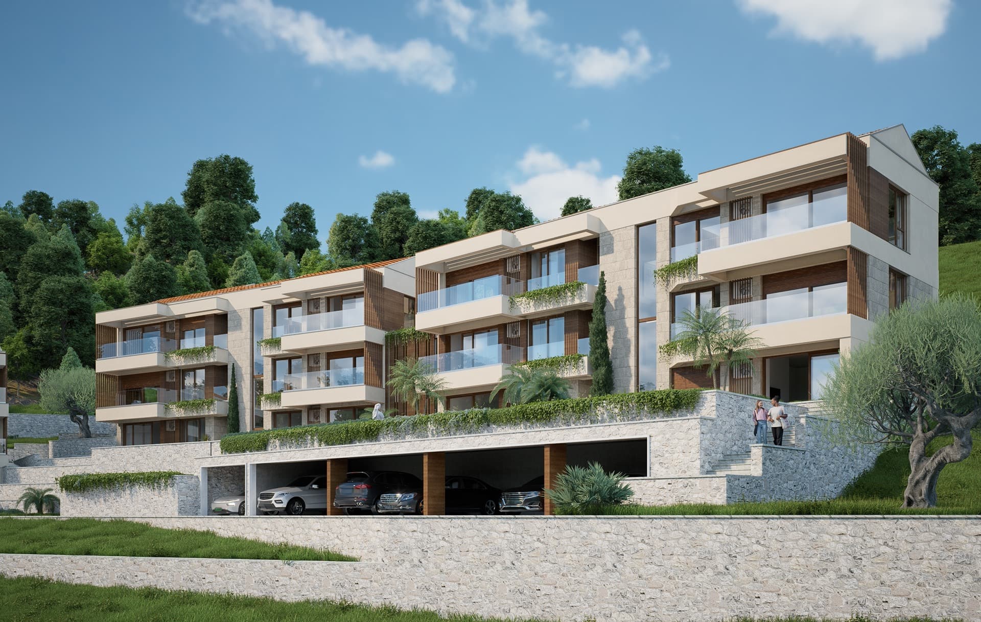 Wohnungen in Blizikuće Nr. 2512, Budva — Immobilienfoto 5