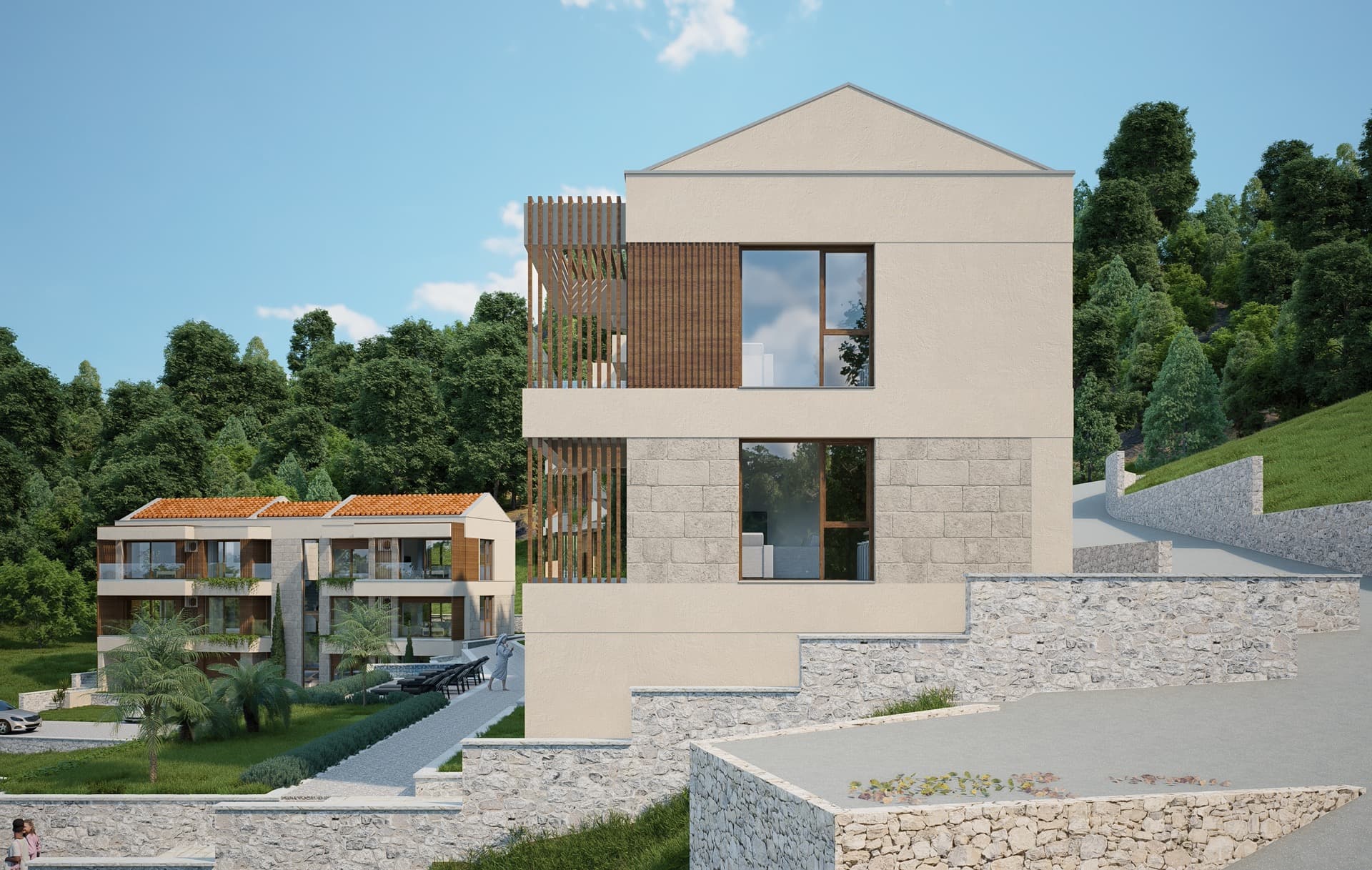 Wohnungen in Blizikuće Nr. 2512, Budva — Immobilienfoto 10