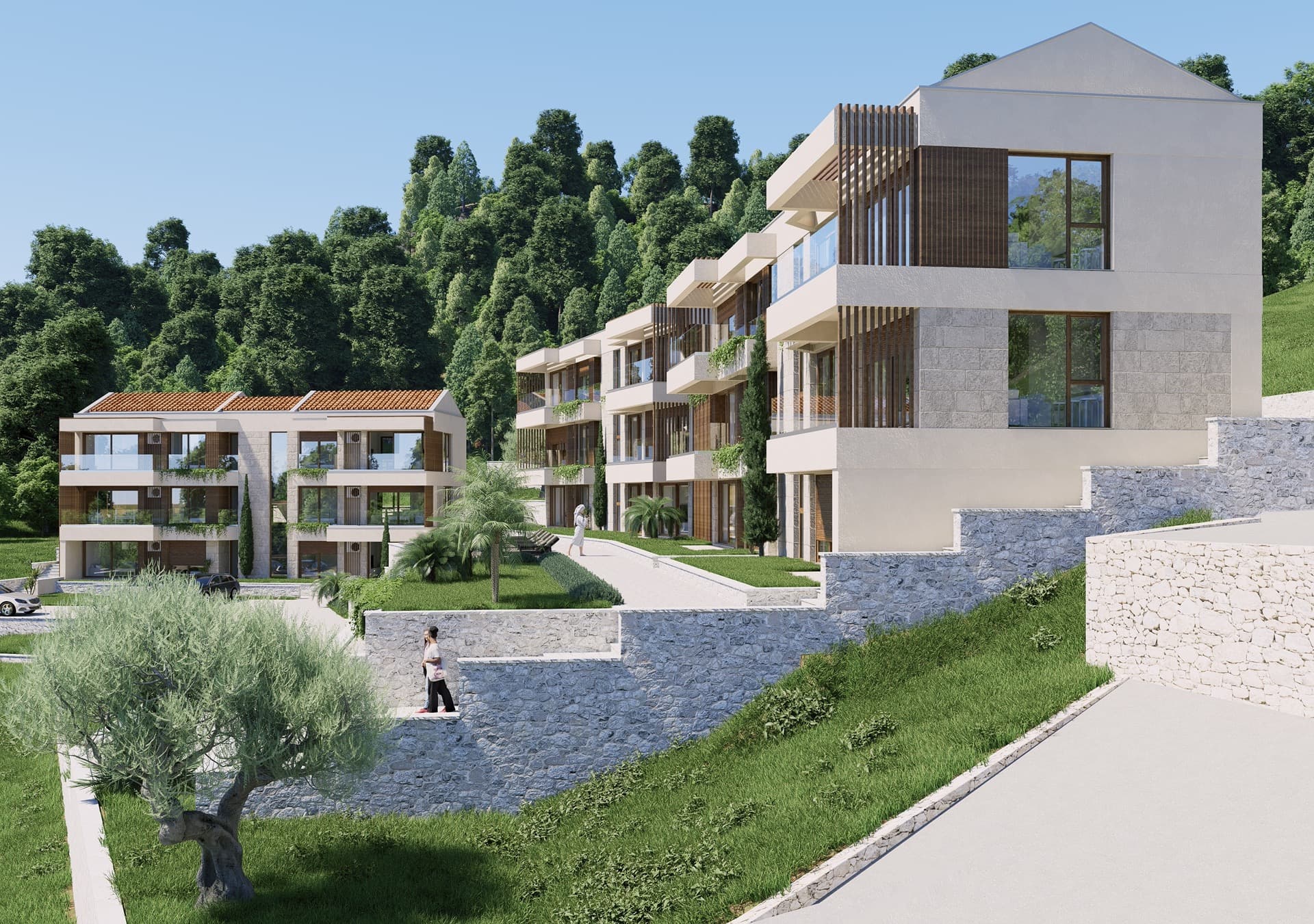 Wohnungen in Blizikuće Nr. 2512, Budva — Immobilienfoto 15