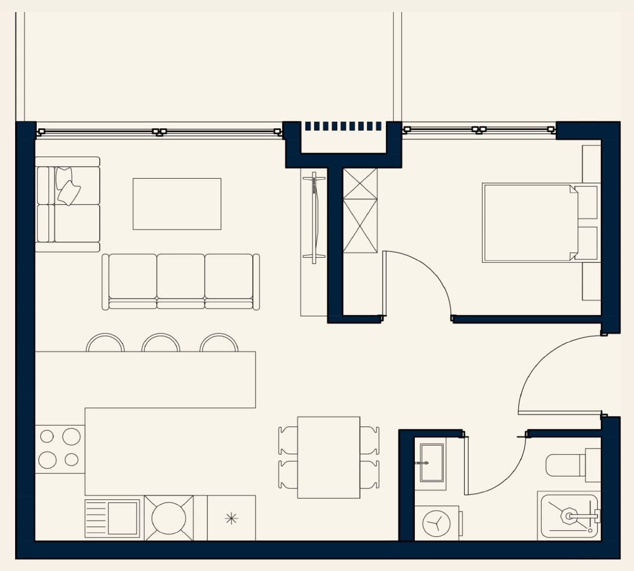 Apartment in Tudorovići No. 2904, Podgorica, Podgorica — property photo 8