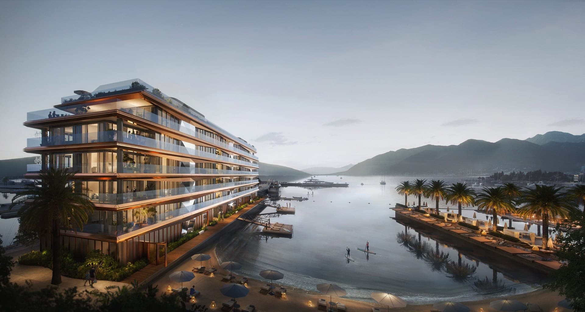 Tivat'ta Premium Rezidanslar №2272