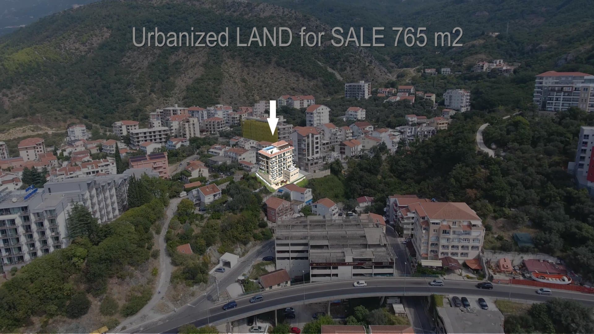 Grundstück in Bečići Nr. 2052