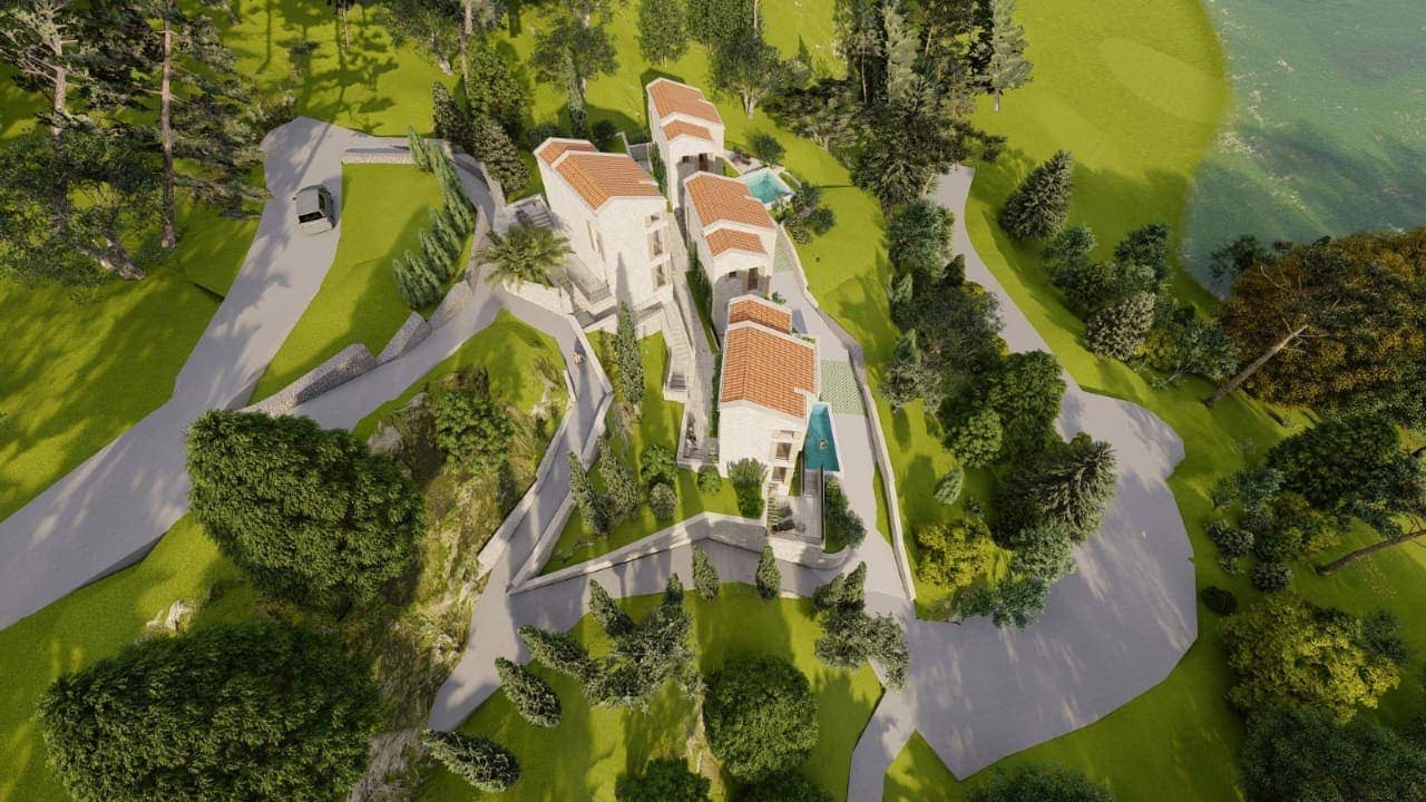 Land Plot with Project in Kamenovo No. 2473 — Budva