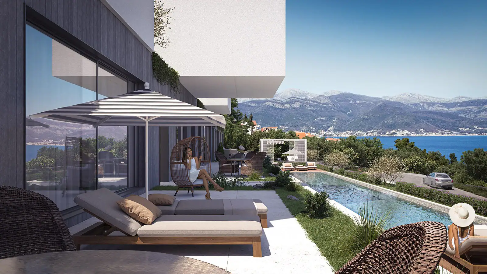Stambeni kompleks u Luštici br. 2470 — Luštica, Herceg Novi