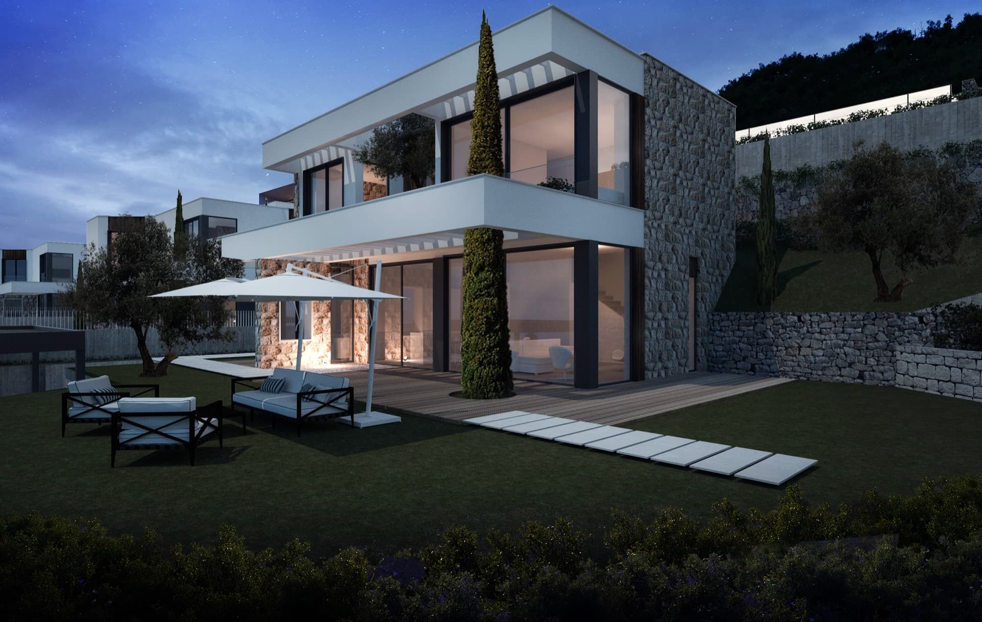 Villakomplex in Herceg Novi Nr. 2479