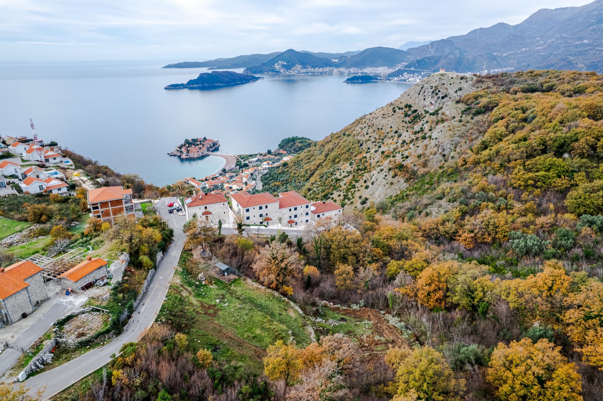 Wohnungen in Blizikuće Nr. 2512 — Budva