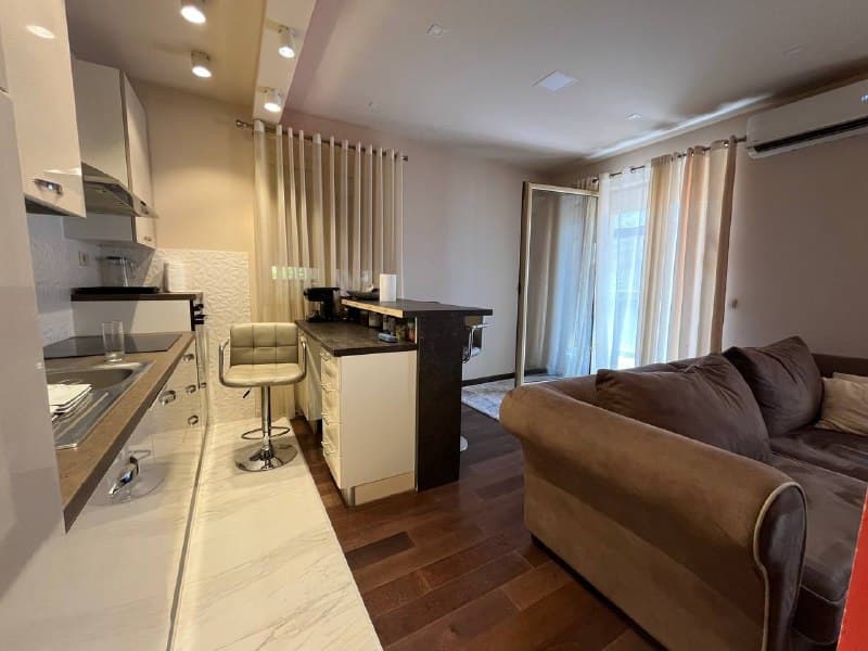 Unique apartment with panoramic views of the Bay of Kotor in Dobrota